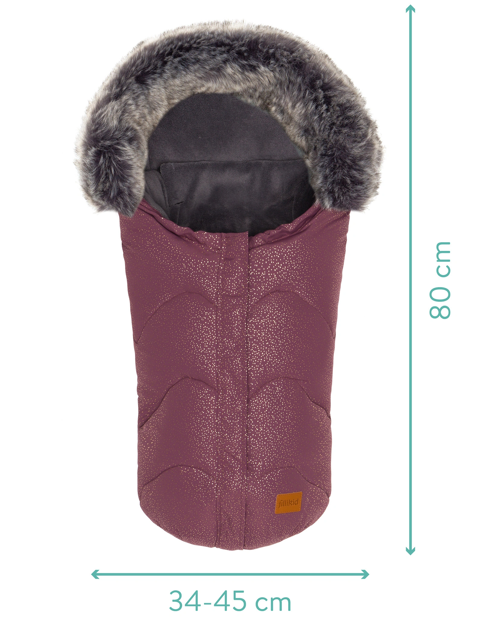 Winterfußsack LHOTSE in galaxy berry