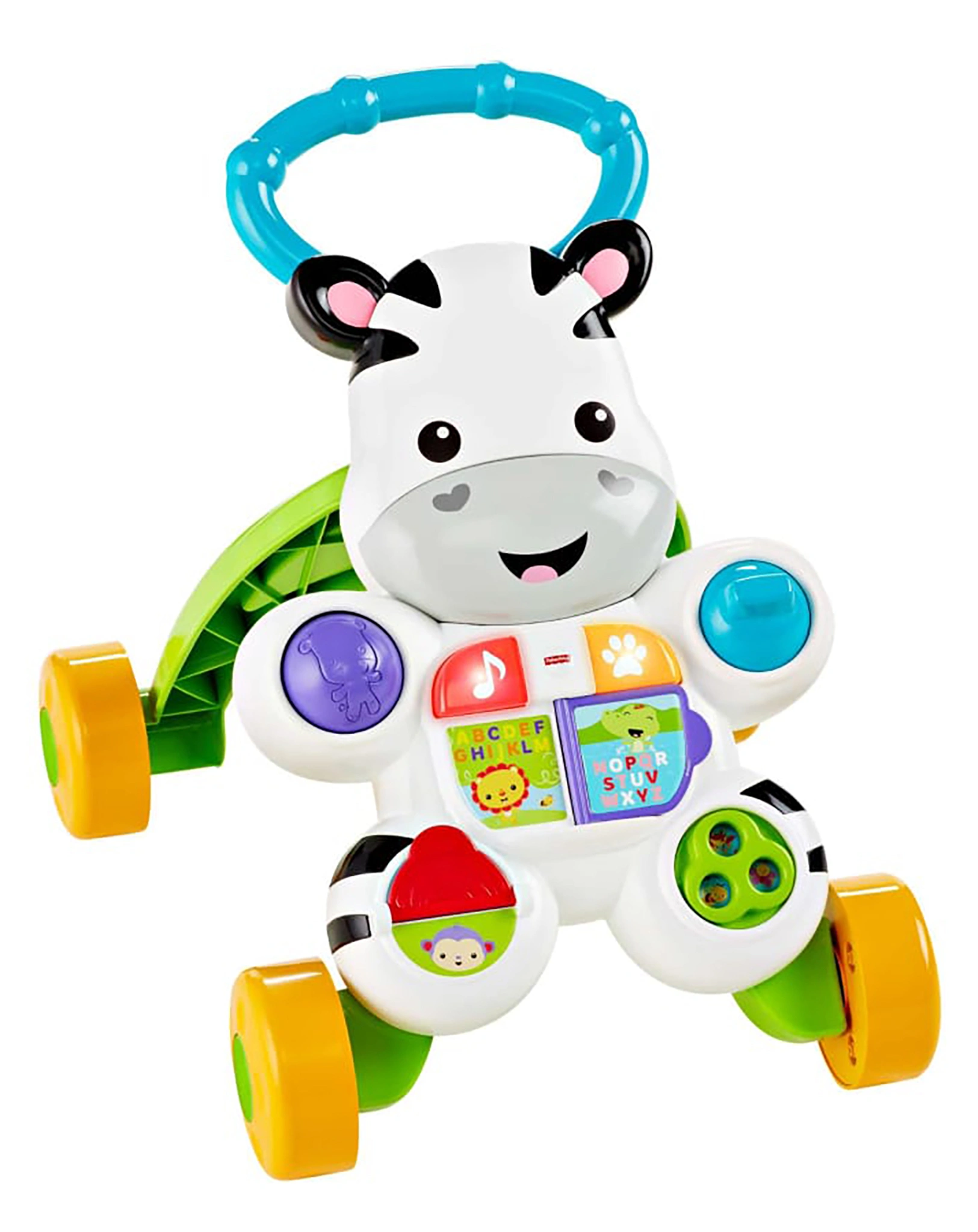 Lauflernwagen LERN MIT MIR - ZEBRA in weiß