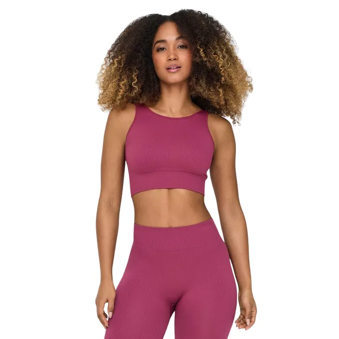 Only Play Jaia Life Lounge Seamless Cropped Sporttop Dames