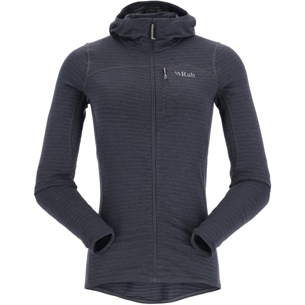 Veste polaire randonnée RAB ASCENDOR LIGHT HOODY W BELUGA