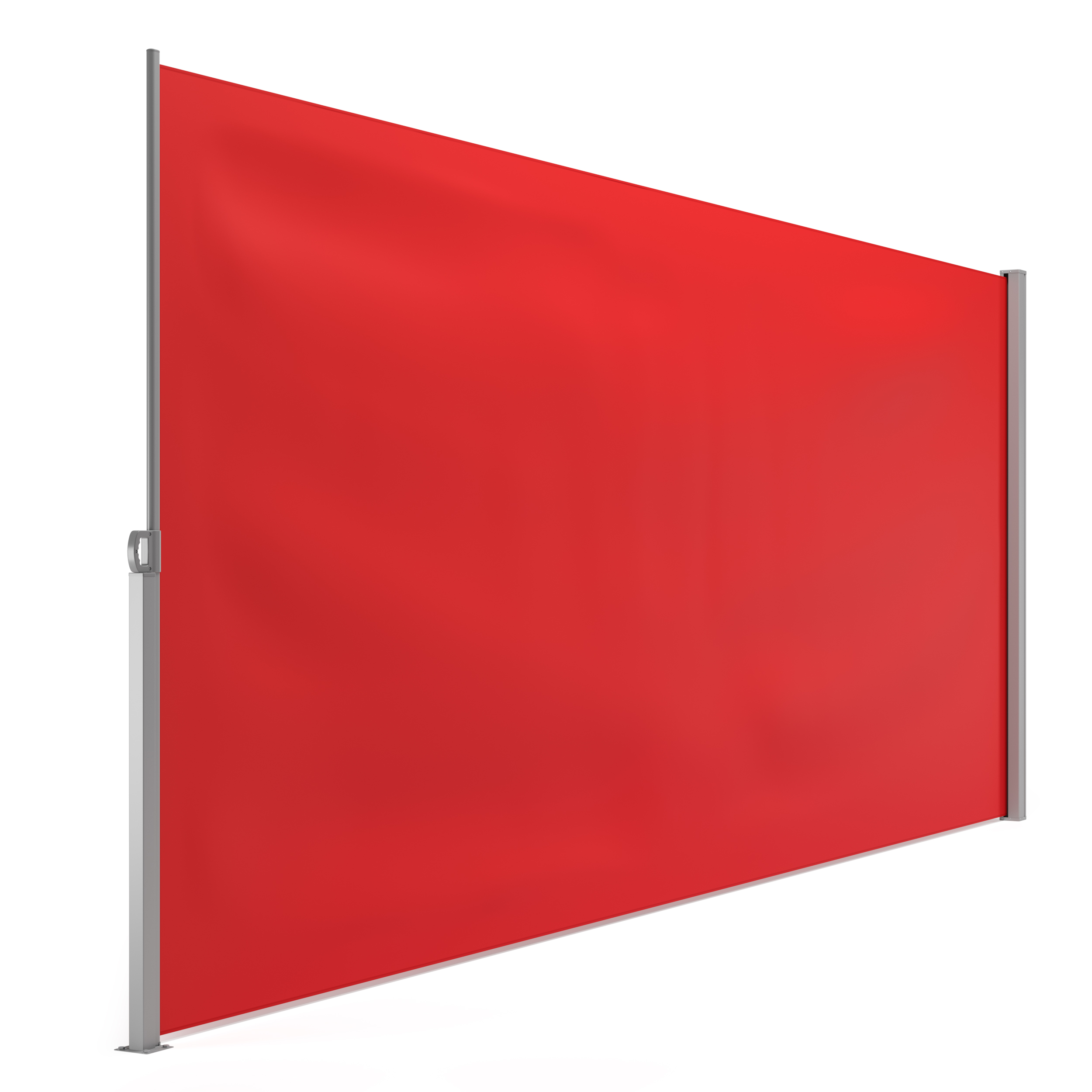 Seitenmarkise VIA 200 x 500 cm rot
