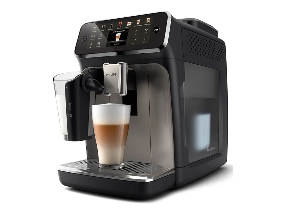 Philips Series 4400 EP4449 - Automatisk kaffemaskine med capuccinatore - 15 bar - black/spray painted panthera