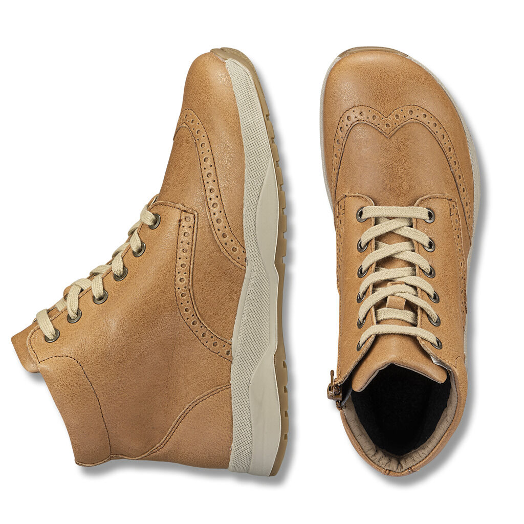 DAMEN - Schnürstiefelette ANDORA camel