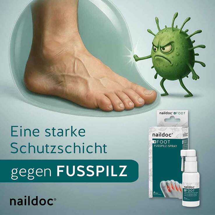 Naildoc Foot Fußpilz Behandlungs-Spray, 25 ml