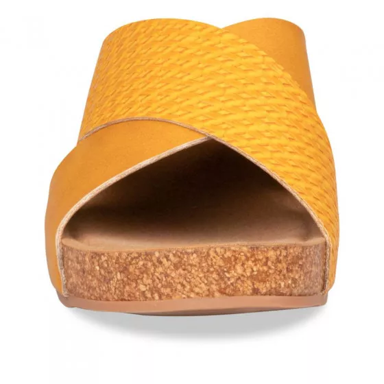 Mules JAUNE LADY GLAM