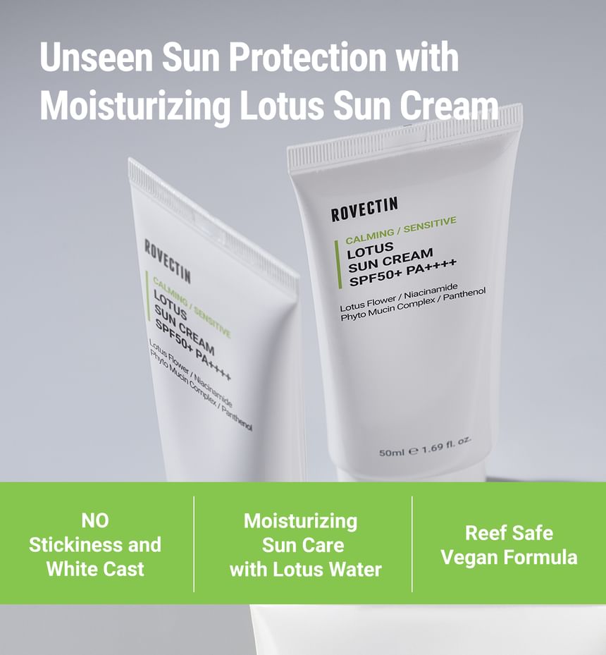 ROVECTIN - Kalmerende Lotus Zonnecrème Mini