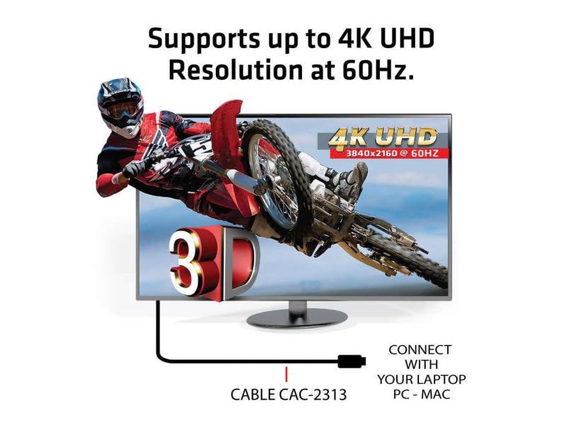 Club 3D Kabel HDMI 2.0 4K60Hz UHD RedMere, 10 m HDMI 2.0 4K60Hz RedMere Kabel