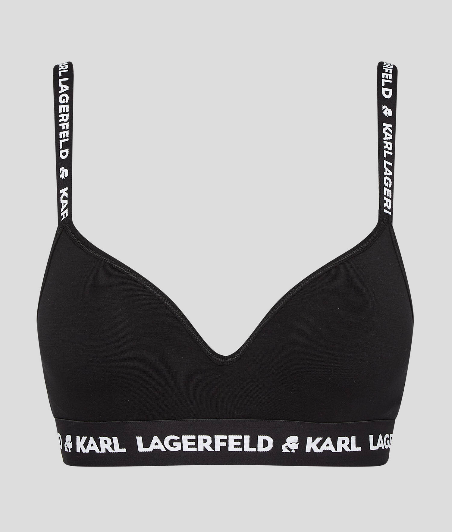 SOUTIEN-GORGE DE SPORT REMBOURRÉ LOGO KARL