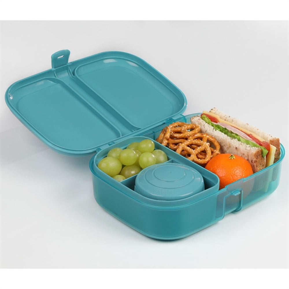 Bento Cube Madkasse 1,25 L Teal Stone