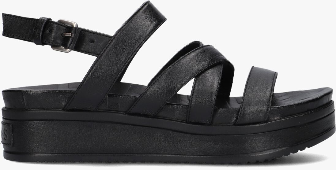 SHABBIES zwarte shabbies sandalen 170020410 shs0921