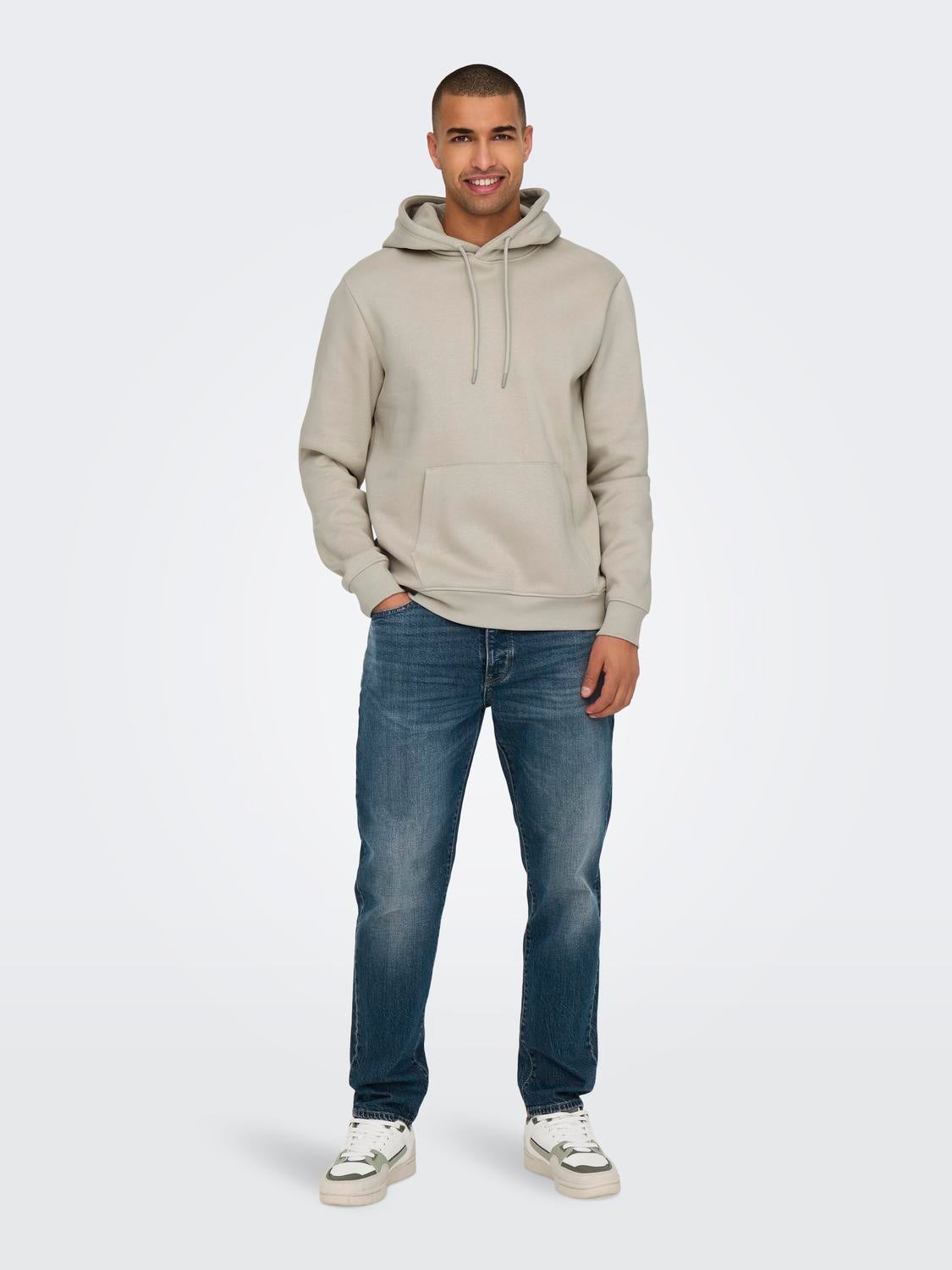 ONSCONNOR Sweatshirt Silver Lining