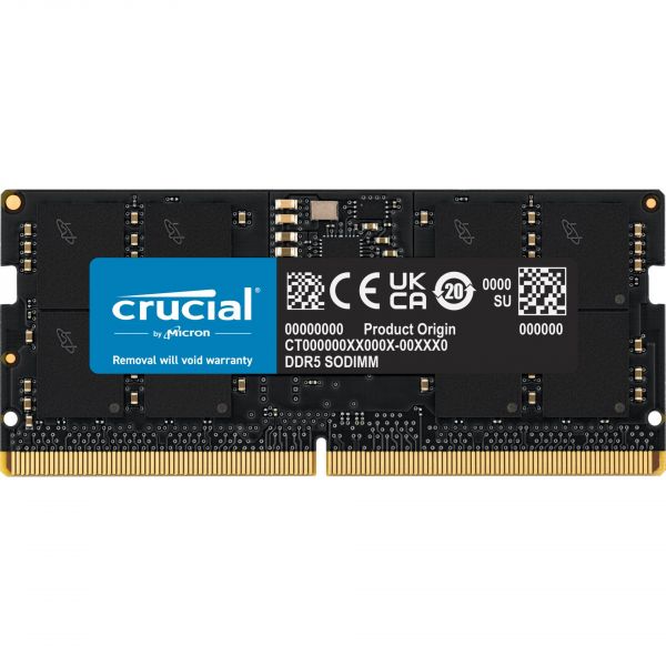 Memória RAM Crucial Memória SODimm DDR5 16GB CL46 5600Mhz - CT16G56C46S5
