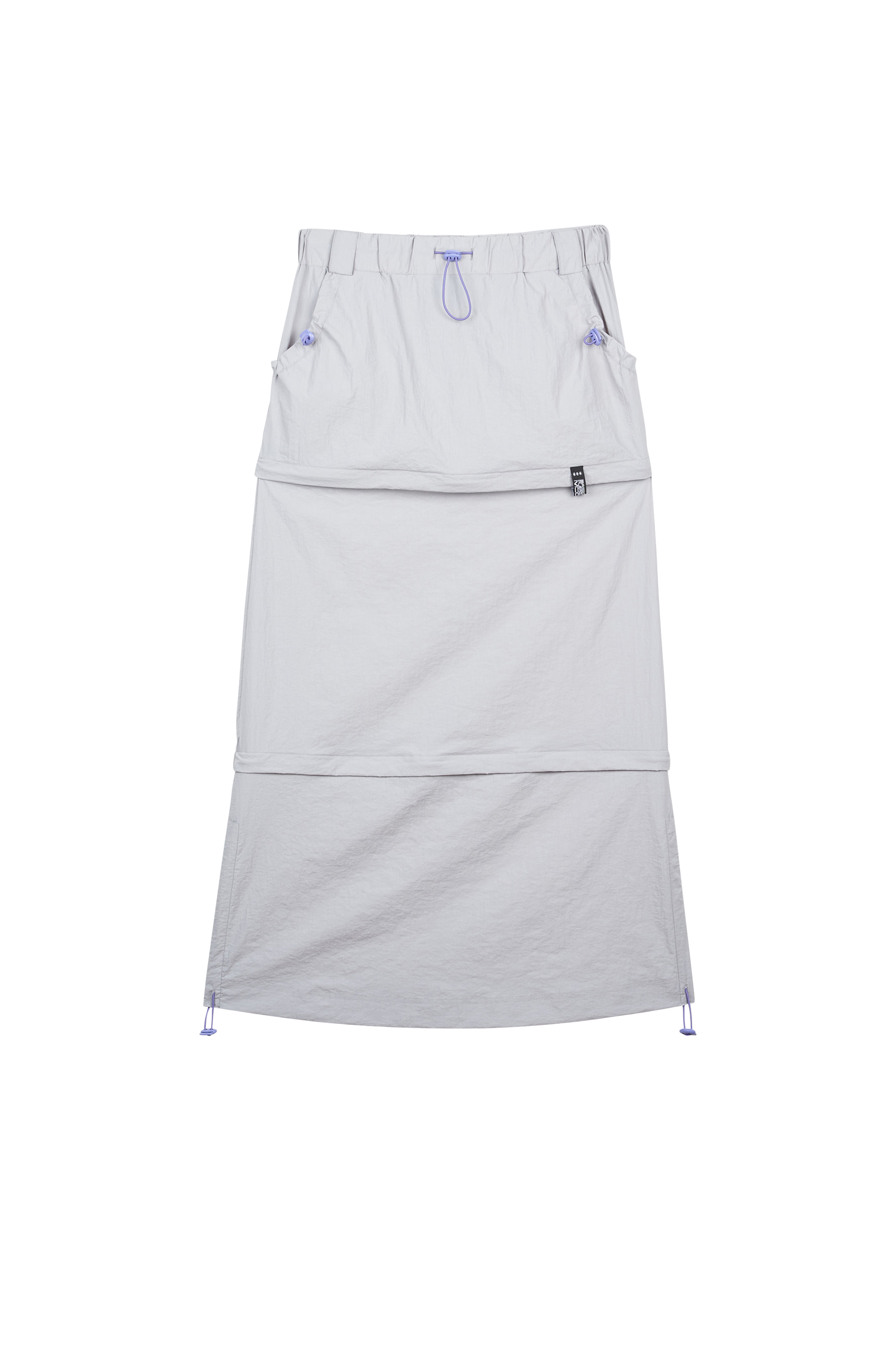 BASIC PLEASURE MODE Jupe ZIPPY CARGO Gris