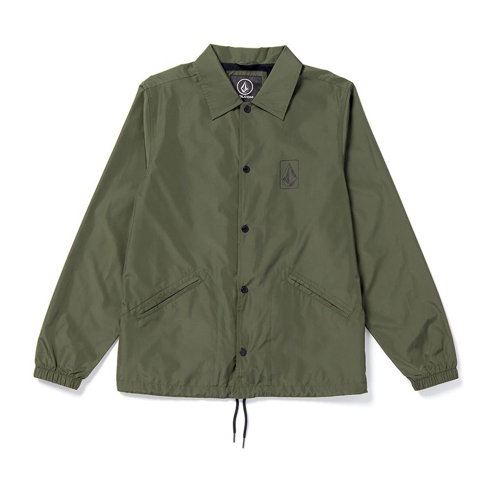 Volcom SKATE VITALS COACHES - Veste Homme squadron green