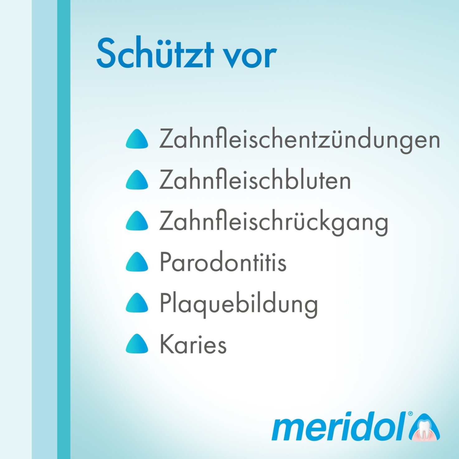 meridol® Zahnfleischschutz antibakterielle Mundspülung