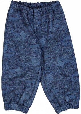 Wheat Luca Softshellbukser, Navy Linoleum