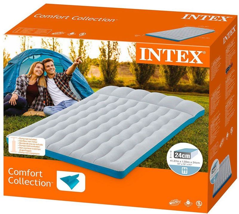 Intex - Camping Mat - Grijs - Kunststof