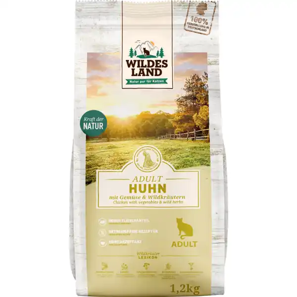 Katzentrockenfutter Huhn