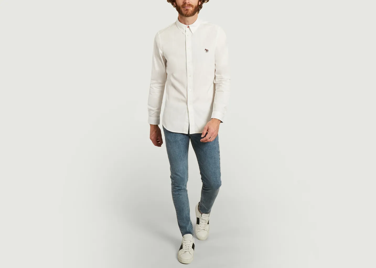 Chemise Zèbre en coton biologique PS by PAUL SMITH
