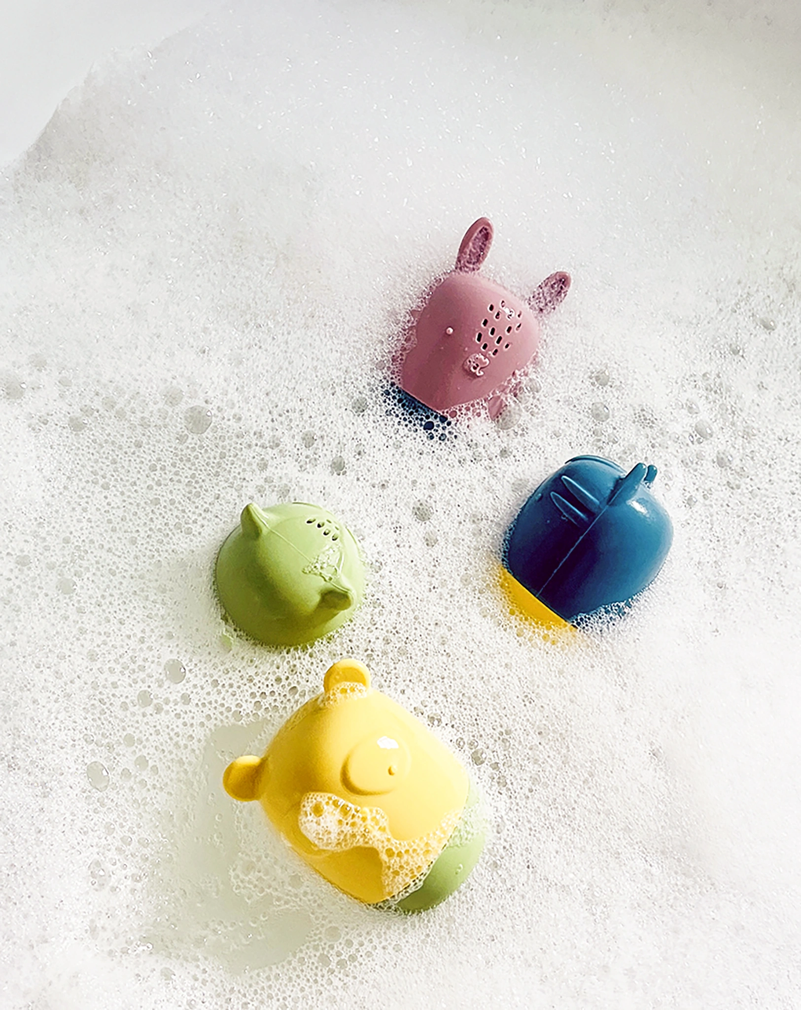 Badewannenspielzeug WASSERFREUNDE 4er-Set