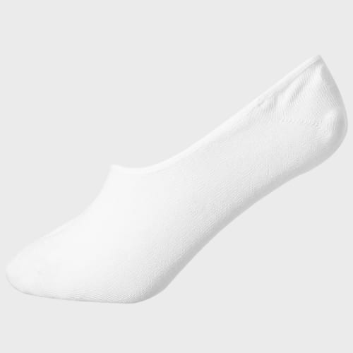 Lot De 10 Paires De Chaussettes Basses Basic 12192330 Blanc