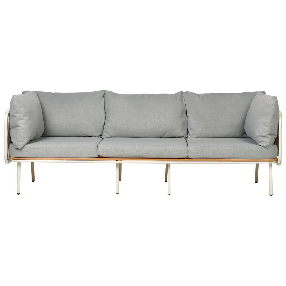 SENISE - Loungeset voor 3 - Grijs - Aluminium