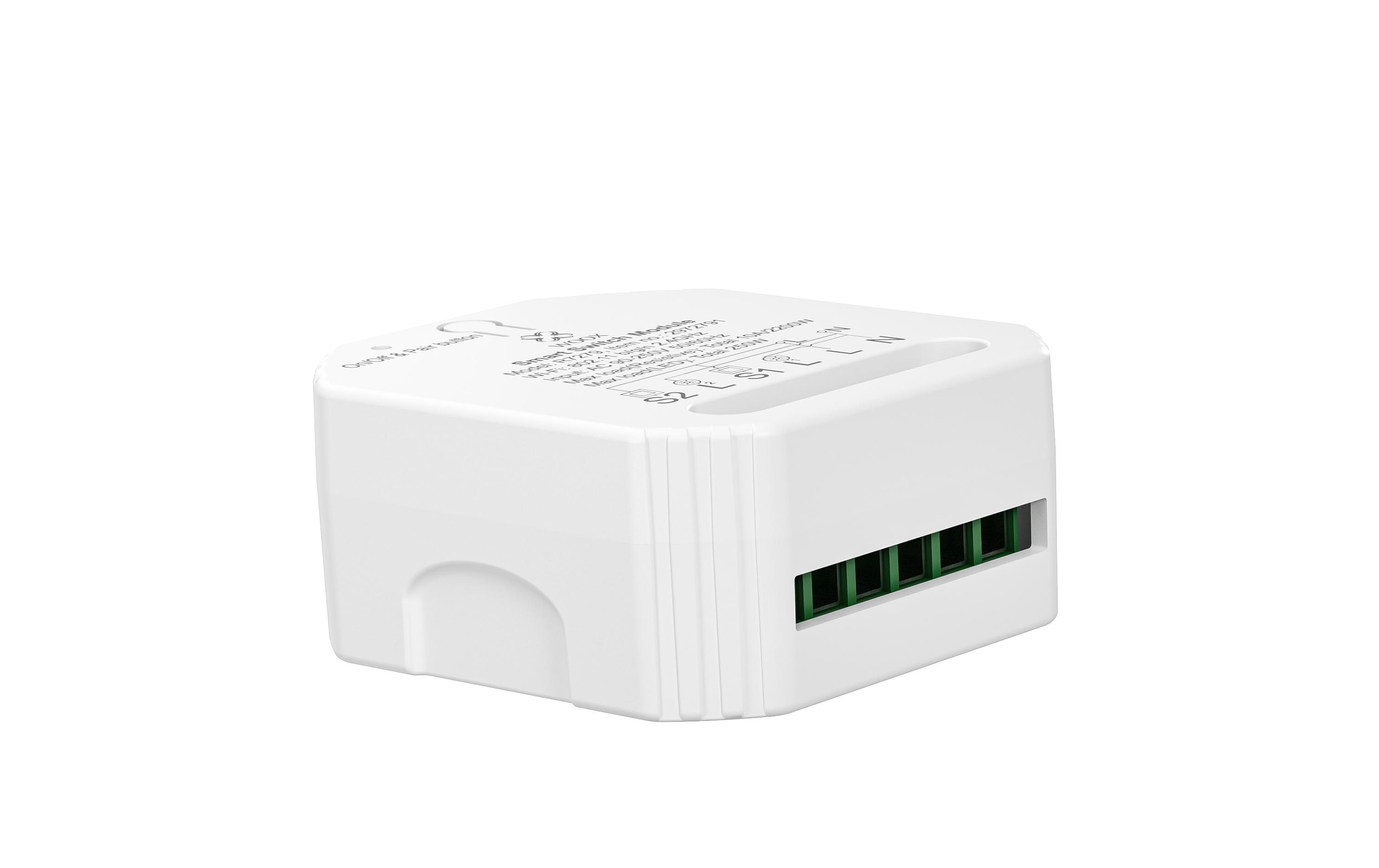 WiFi Smart Switch R7279, 230 V, 10A, 2300W WeissSmart Switch 2-Gang Modul