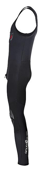 AQUA DESIGN - LONG JOHN ZIP 3MM