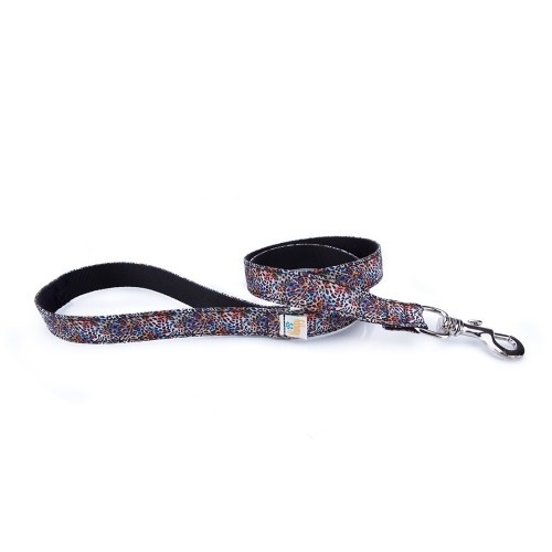Coleira para cães Pappy Greyhound Leopardo Multicolorida