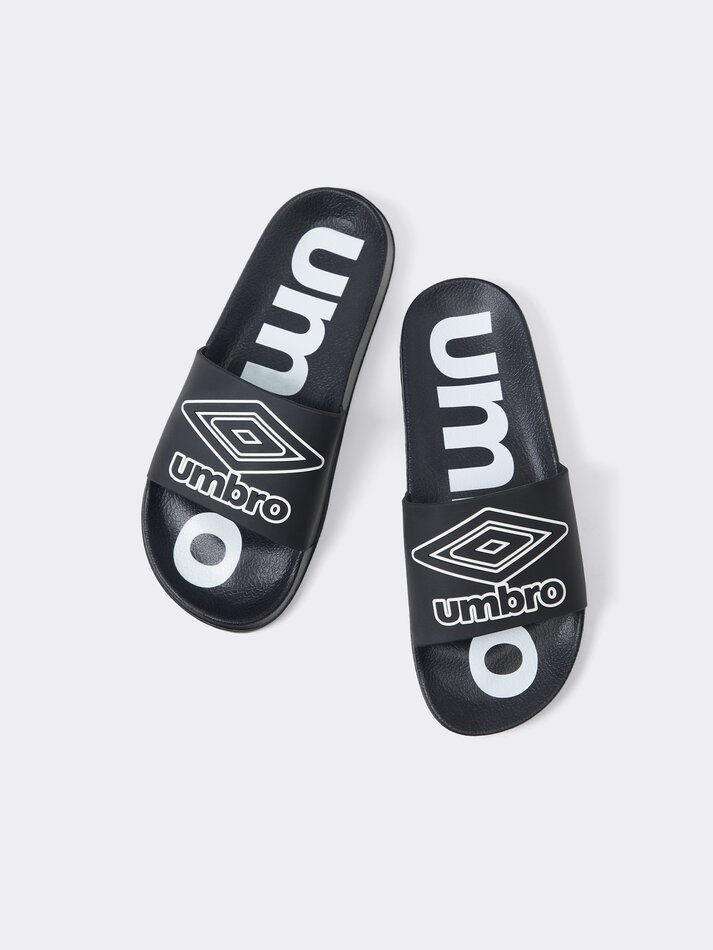 Sandália de banho UMBRO x LEFTIES - Preta