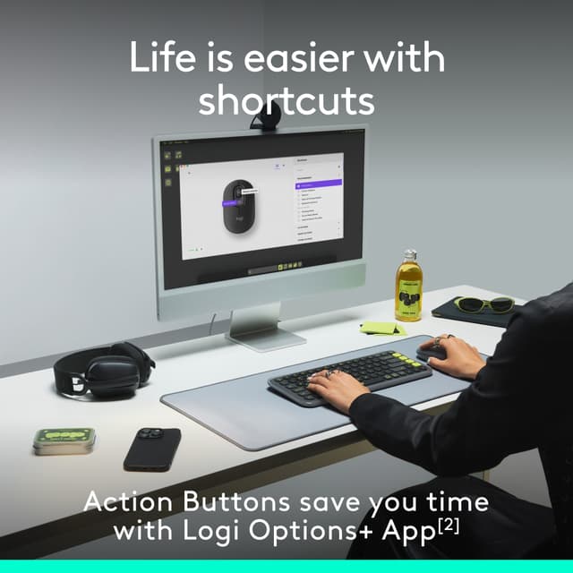 Logitech POP mus (Off-white)