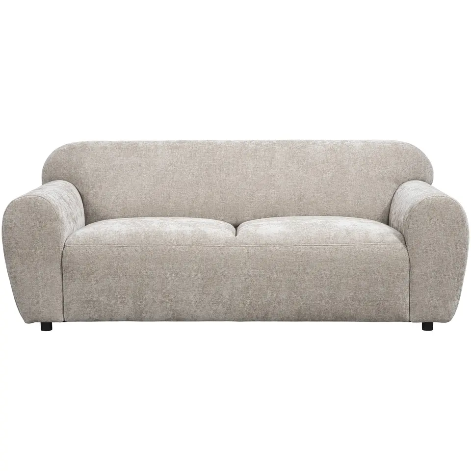 Bank Bibi 3-zits - stof Glory - beige