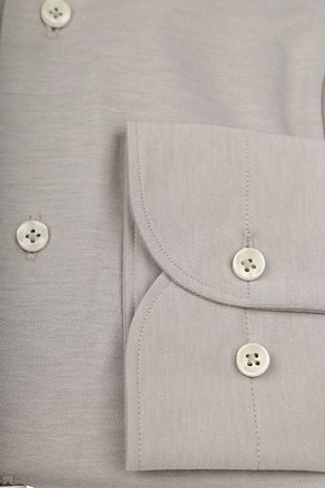 Profuomo Japanese Knitted Overhemd Melange Beige PP2H00008B-F kopen