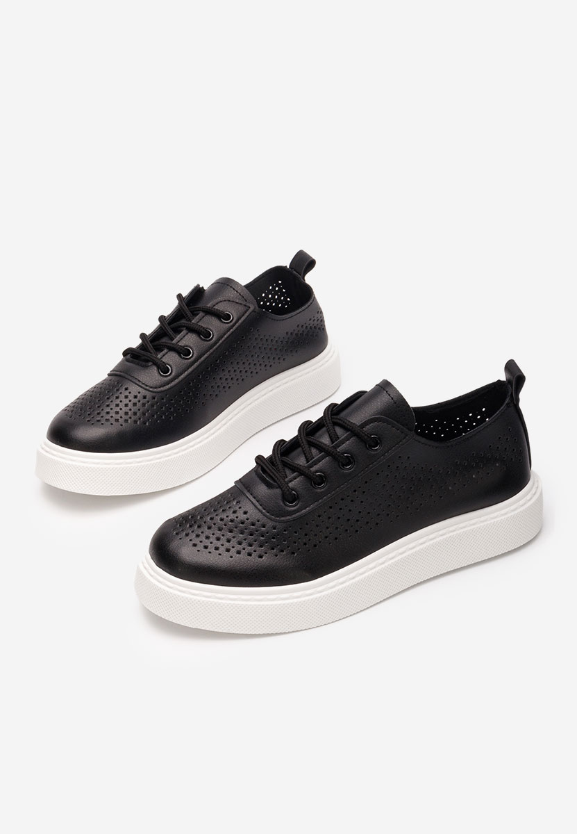 Chaussures casual femme noirs Cynthei