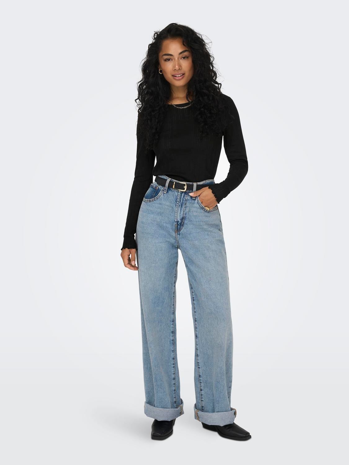 ONLCARLOTTA Top Black