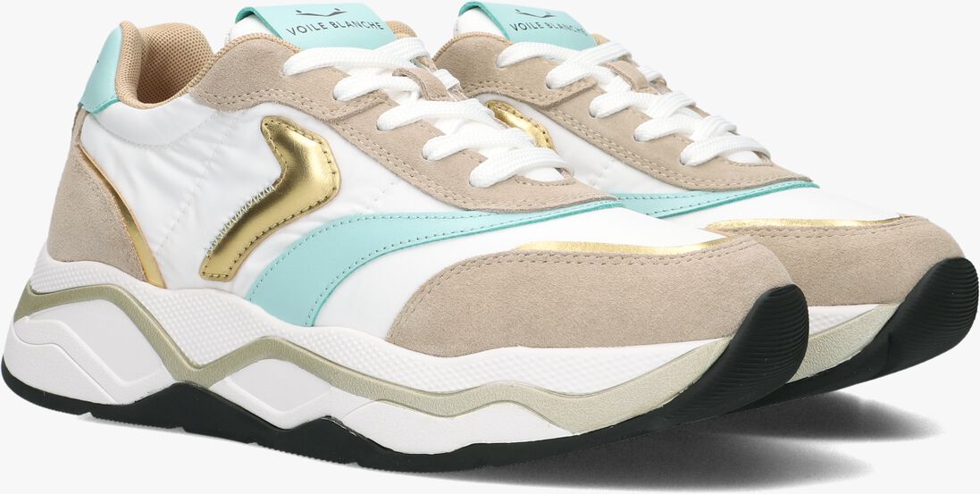 VOILE BLANCHE beige voile blanche lage sneakers club108