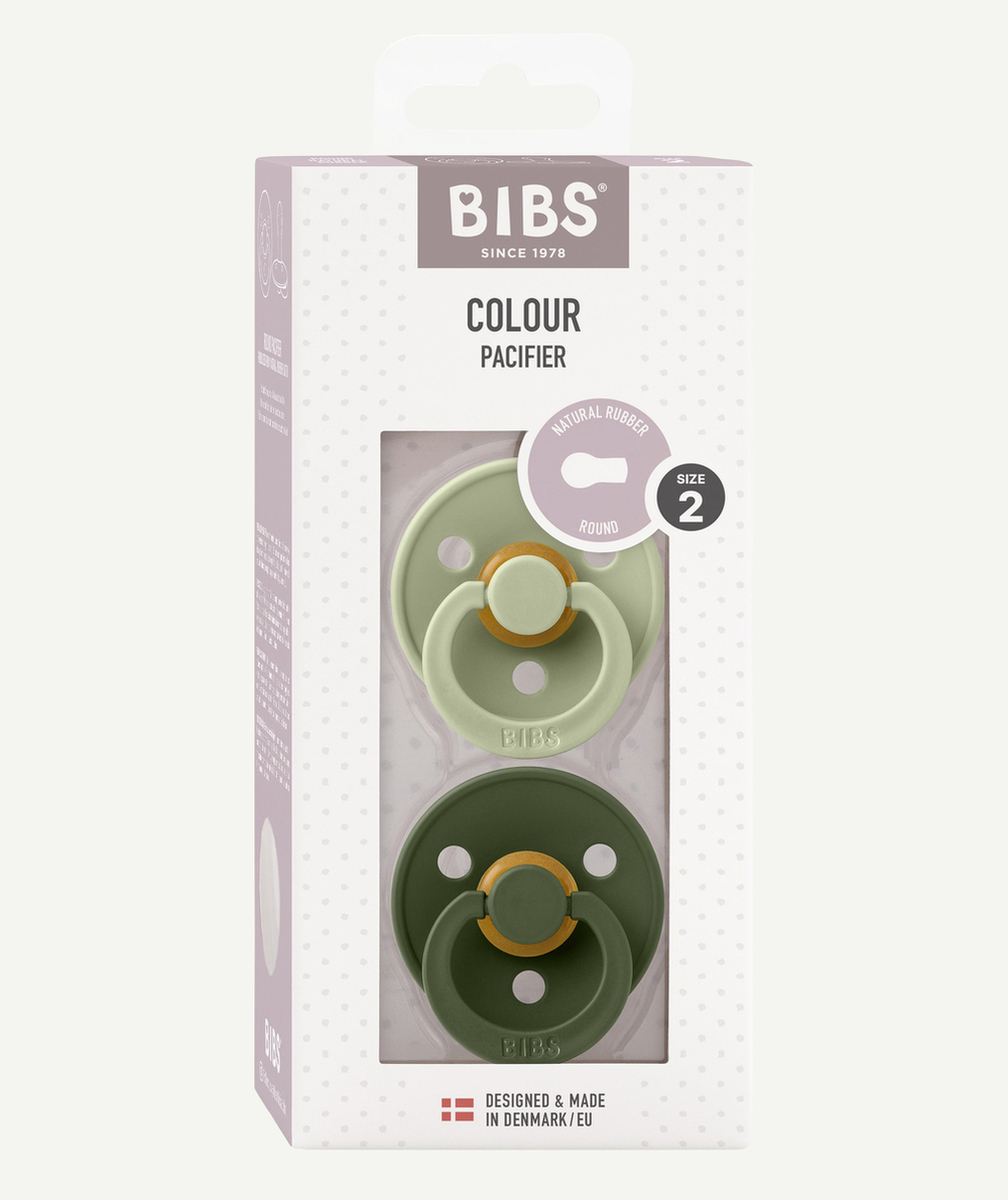 BIBSLOT DE 2 TÉTINES KAKI