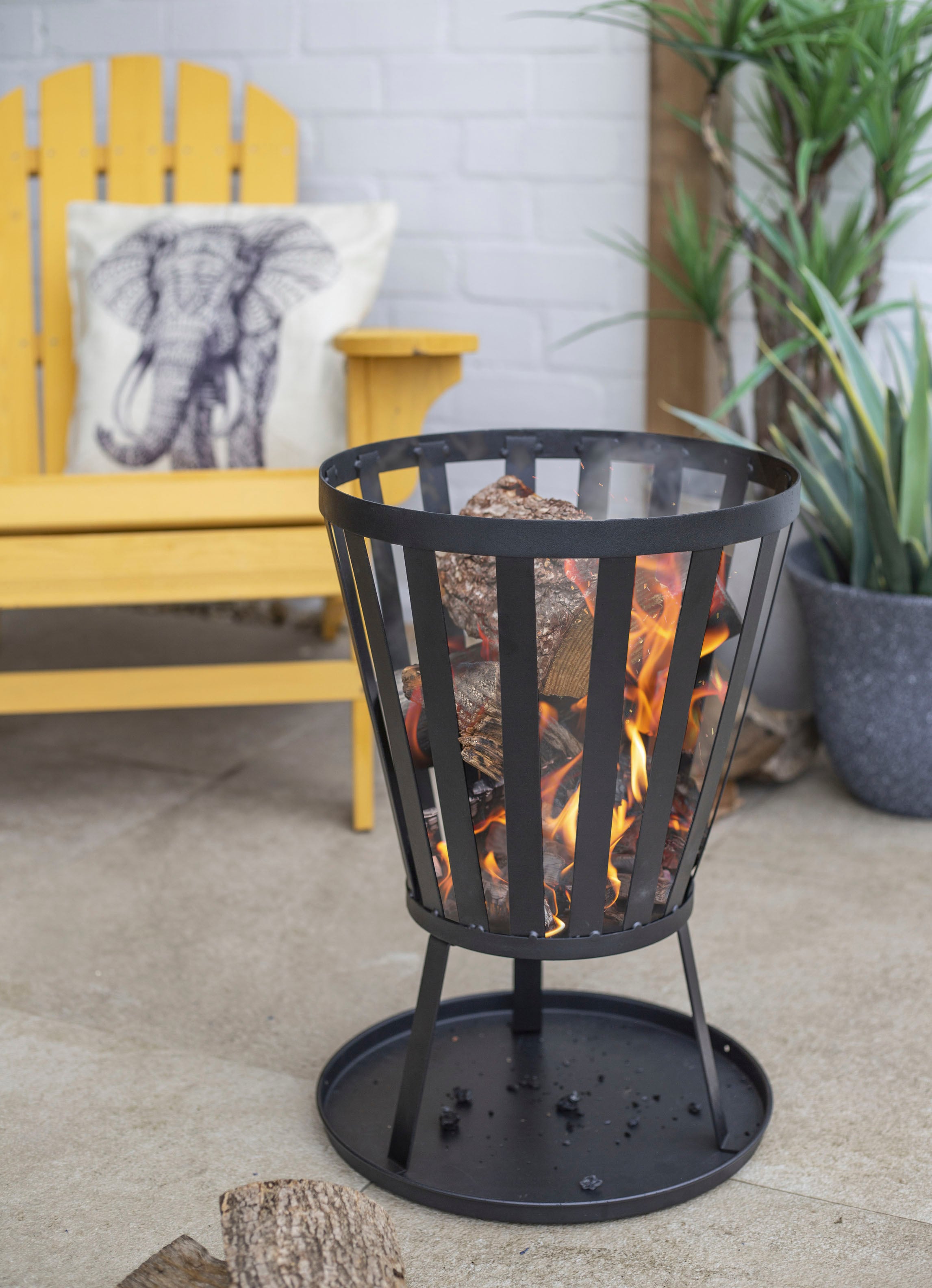 Buschbeck Feuerkorb »Oregon« BxLxH: 35x35x51 cm