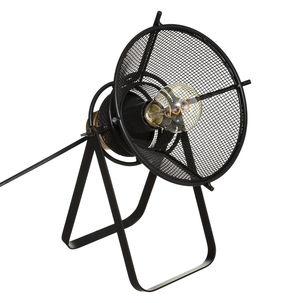 LAMPE METAL RODO NOIR H.31CM