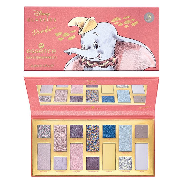 Essence Disney Classics Dumbo Silky Eyeshadow Palette 02 Make A Splash 16,8g