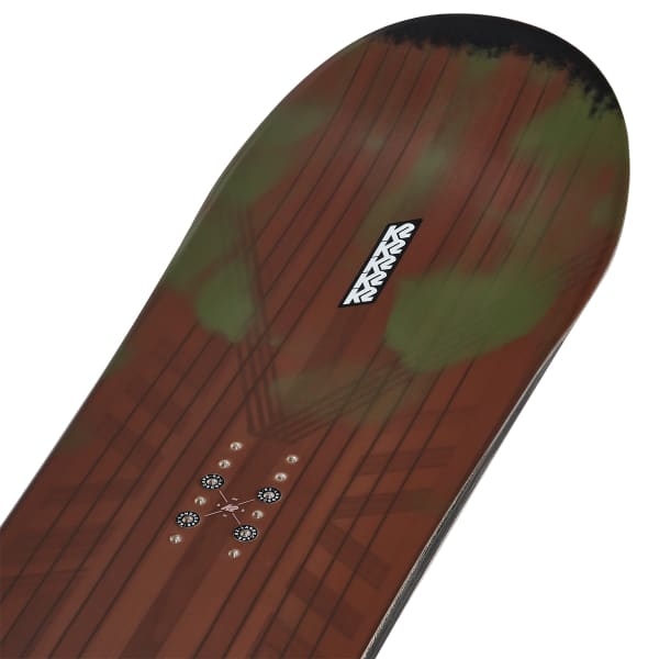 Planche de snowboard K2 INSTRUMENT BROWN/YELLOW