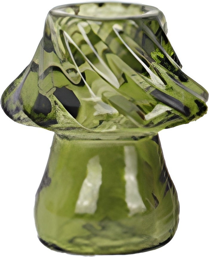 House of Nature kandelaar Elmira groen D 7 H 7 cm