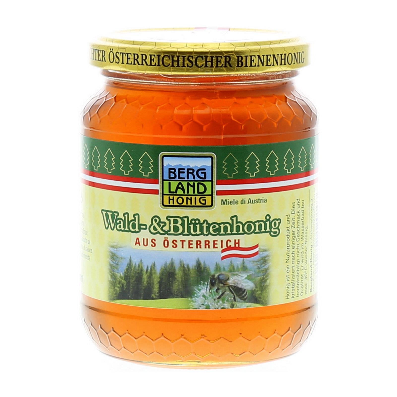 Bergland Honig Waldblütenhonig aus Österreich
