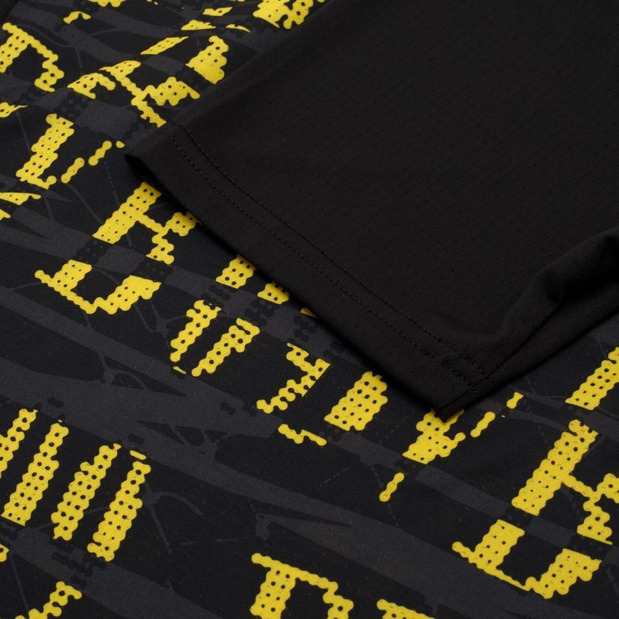 Dortmund T-shirt d'Entraînement Avant-Match - Noir/Faster Yellow Enfant