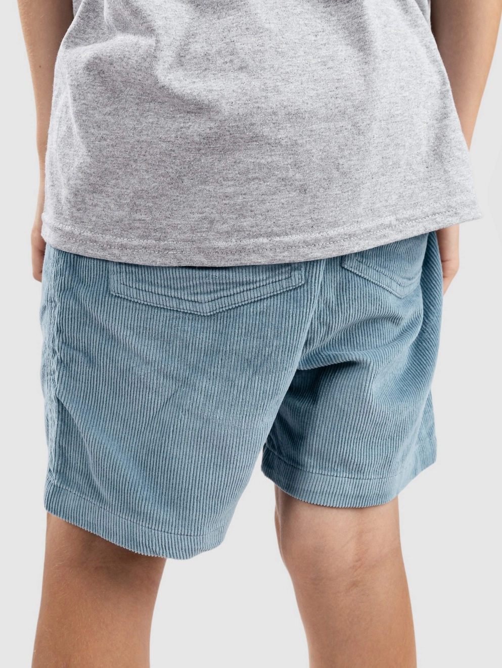 Quiksilver Taxer Cord Kids Shorts blue shadow