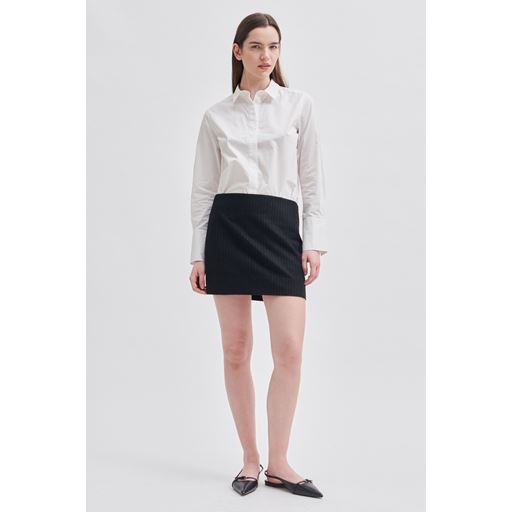 Second Female Charlin Mini Nederdel, Black, XL