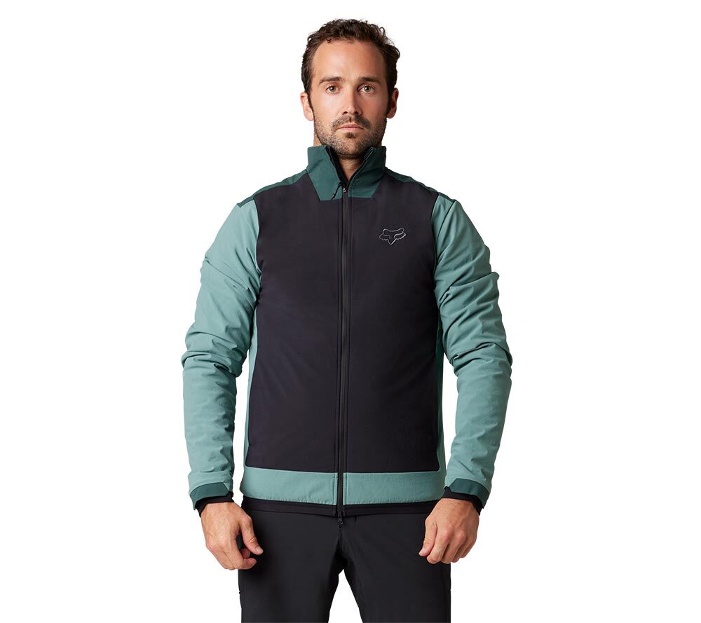 Fox Defend Fire Alpha MTB Fietsjack Blauw Heren