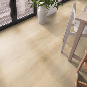 Click PVC Progetto Lazaro lichtbruin eiken houtlook - rechte stroken