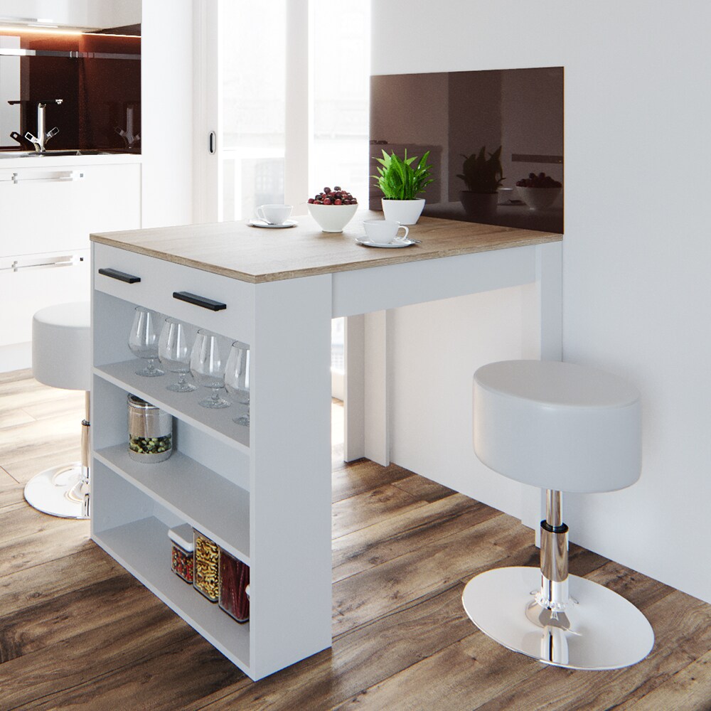 Vicco Bartisch Repose Stehtisch Loungetisch Tresentisch Tisch Küchentisch Regal