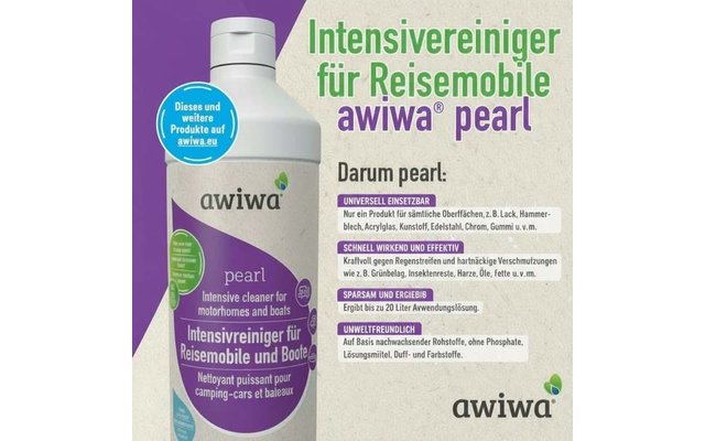 Awiwa pearl Intensivreiniger für Reisemobile und Boote 1 Liter